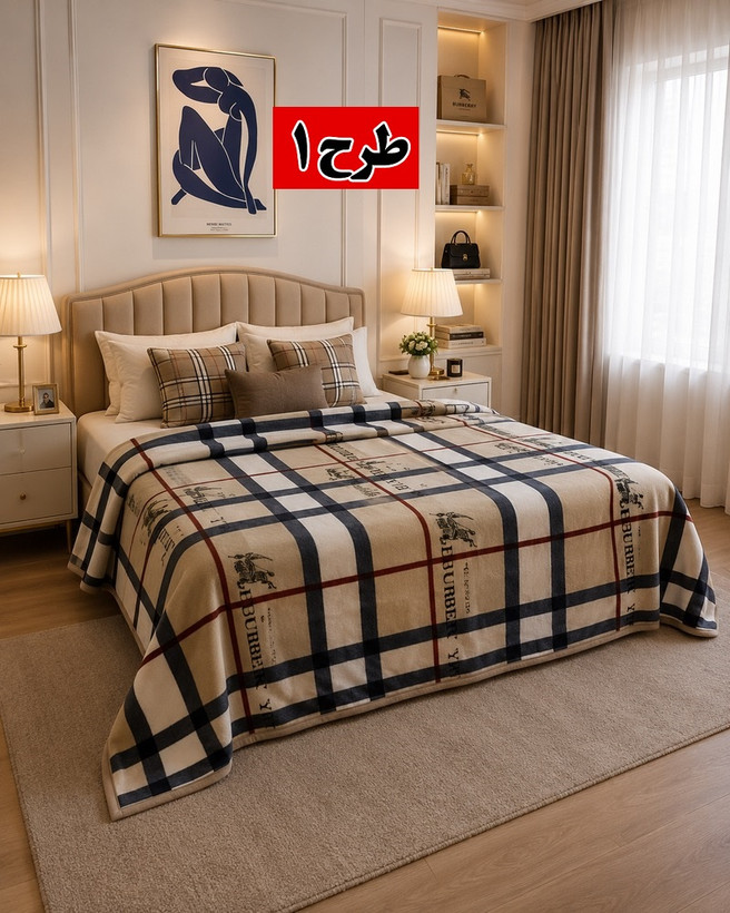 خرید پتو ژلهای دو نفره وارداتی نوار دوزی شده سایز ۲۳۰×۲۰۰ | سبک و مناسب سفر